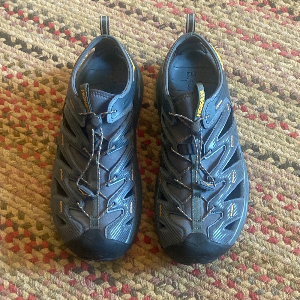 Men's Hoka one one sandals in like new condition Size 14